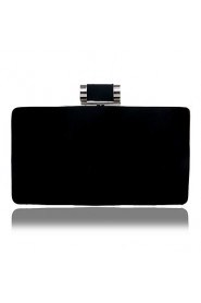 Women Polyester / Metal Minaudiere Clutch / Evening Bag Purple / Blue / Red / Black