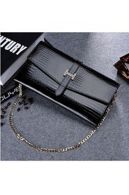 Women Cowhide Envelope Shoulder Bag / Clutch / Evening Bag / Mobile Phone Bag