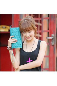 Women's Candy cColor Wave Grain Hand Bag Shoulder Bag