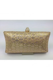 Women Other Leather Type Baguette Evening Bag Pink / Blue / Gold / Silver / Black