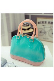 Women Casual / Outdoor PVC Shoulder Bag Pink / Blue / Green / Gold