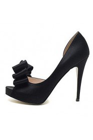 Women's Wedding Shoes Heels/Peep Toe/Platform Heels Wedding/Office & Career/Dress/Casual/Party & Evening Black/Red/White