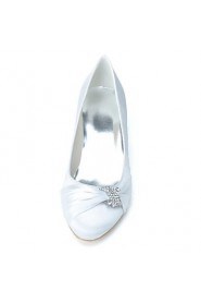 Women's Wedding Shoes Heels Heels Wedding/Party & Evening Black/Blue/Pink/Purple/Ivory/White/Silver