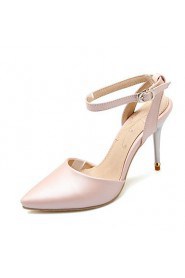 Women's Shoes Stiletto Heel Heels / Pointed Toe Heels Office & Career / Party & Evening / Dress Black / Blue / Pink