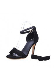 Women's Shoes Stiletto Heel Open Toe Sandals Party & Evening / Dress / Casual Black / Pink / Red