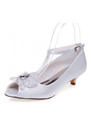 Women's Wedding Shoes Peep Toe / Platform Sandals Wedding / Party & Evening / Dress Silver / Champagne