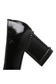 Women's Shoes Nappa Leather / Patent Leather Chunky / Platform / Gladiator / Comfort / Novelty / Styles / Pointed Toe /