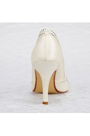 Women's Wedding Shoes Heels Heels Wedding / Party & Evening / Dress White