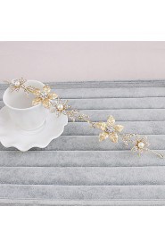 Women's Rhinestone Headpiece-Wedding / Special Occasion / Casual / Office & Career / Outdoor Headbands 1 Piece Silver Round