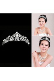 Women Rhinestone Tiaras With Wedding Headpiece