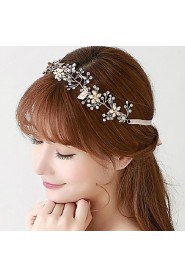 Rose Gold Romantic Crystal Stones Wedding/Party Headpieces/Headbands