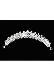 Women's Rhinestone / Crystal / Alloy Headpiece-Wedding / Special Occasion Tiaras 1 Piece