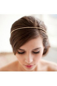 Women's / Flower Girl's Alloy Headpiece-Wedding / Special Occasion Headbands 1 Piece
