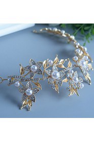 Women's Pearl / Rhinestone / Alloy Headpiece-Wedding / Special Occasion Headbands 1 Piece