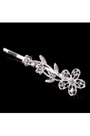 Alloy Hairpins With Rhinestone Wedding/Party Headpiece