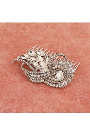 Women's Rhinestone / Crystal / Alloy Headpiece-Wedding / Special Occasion Hair Combs 1 Piece
