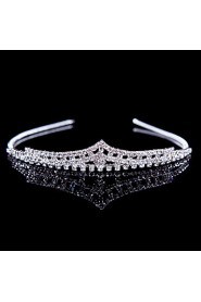 Women Alloy Headbands With Rhinestone Wedding/Party Headpiece