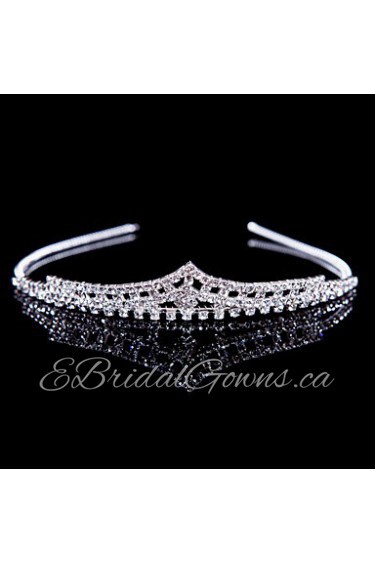 Women Alloy Headbands With Rhinestone Wedding/Party Headpiece