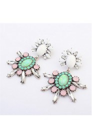 Good Quality NEW Classic Jewelry Exaggerated Rhinestone Crystal Long Drop Earring For Women Gift