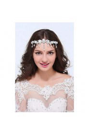 Women's Sterling Silver Alloy Headpiece - Wedding Special Occasion Casual Head Chain 1 Piece