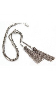 Women's Alloy Necklace Daily Rhinestone-61161001
