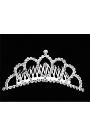 Women's Rhinestone / Crystal / Alloy Headpiece-Wedding / Special Occasion Tiaras 1 Piece