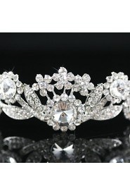 Alloy With Cubic Zirconia Wedding Bridal Tiara