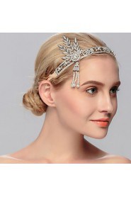 Women's Rhinestone Headpiece-Wedding / Special Occasion / Casual / Office & Career / Outdoor Tiaras 1 Piece Clear Round