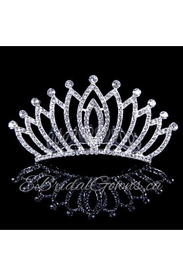 Fashion Alloy Tiaras With Rhinestone Wedding/Party Headpiece