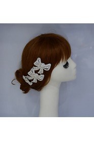 Women's Rhinestone/Alloy Headpiece - Wedding Headbands/Hair Combs 1 Piece