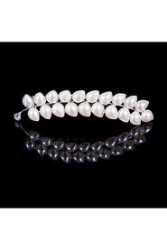 Women/Flower Girl Alloy Tiaras With Imitation Pearl Wedding/Party Headpiece