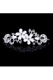 Resin Alloy Tiaras With Rhinestone Wedding/Party Headpiece