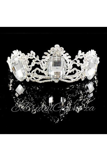 Bridal Wedding Princess Pageant Prom Crystal Tiara Crown Headband
