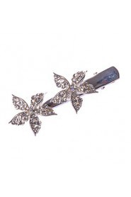 Women/Flower Girl Alloy Barrette With Rhinestone Wedding/Party Headpiece