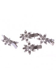 Starfish Alloy Barrette With Rhinestone Wedding/Party Headpiece