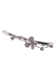 Butterfly Alloy Barrette With Rhinestone Wedding/Party Headpiece (4pls)
