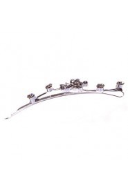 Butterfly Alloy Barrette With Rhinestone Wedding/Party Headpiece (4pls)