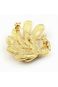 Women's Alloy Brooch Gold / Silver