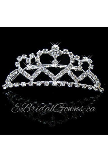 Bridal Wedding Princess Pageant Prom Crystal Tiara Crown Headband