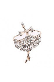 Ladies'/Women's Stainless Steel Brooch Silver