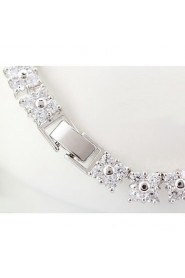 Brass Vermeil Plated With Cubic Zirconia High-And Jewelry Necklaces