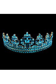 Women's Rhinestone Wedding Bridal Tiaras Earnings Set Party Headpiece HG2302