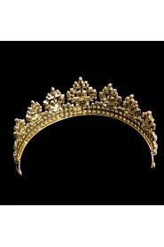 Women's Rhinestone Wedding Bridal Tiaras Earnings Set Party Headpiece HG2302