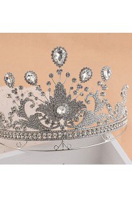 Bride's Rhinestone Forehead Wedding Crown Tiaras Headwear 1 Pieces