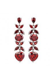 Drop Earrings Couples'/Kid's/Women's Cubic Zirconia Earring Cubic Zirconia