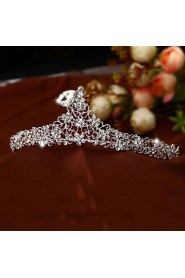 Women's Rhinestone / Alloy Headpiece-Wedding / Special Occasion Tiaras 1 Piece Clear