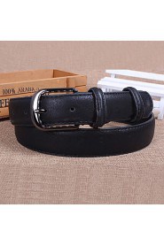 Women Leather Fashion Korean style Wide Belt,Vintage/ Cute/ Party/ Casual Alloy