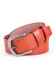 Men Faux Leather Waist Belt,Vintage/ Party/ Work/ Casual Alloy/ Leather P3D1P1K7