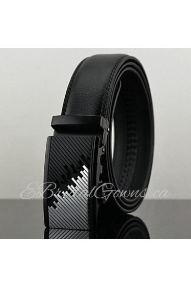 Men Waist Belt,Party/ Work/ Casual Alloy/ Leather All Seasons