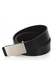 Men's Casual Metal Buckle Faux Leather Belt 5075